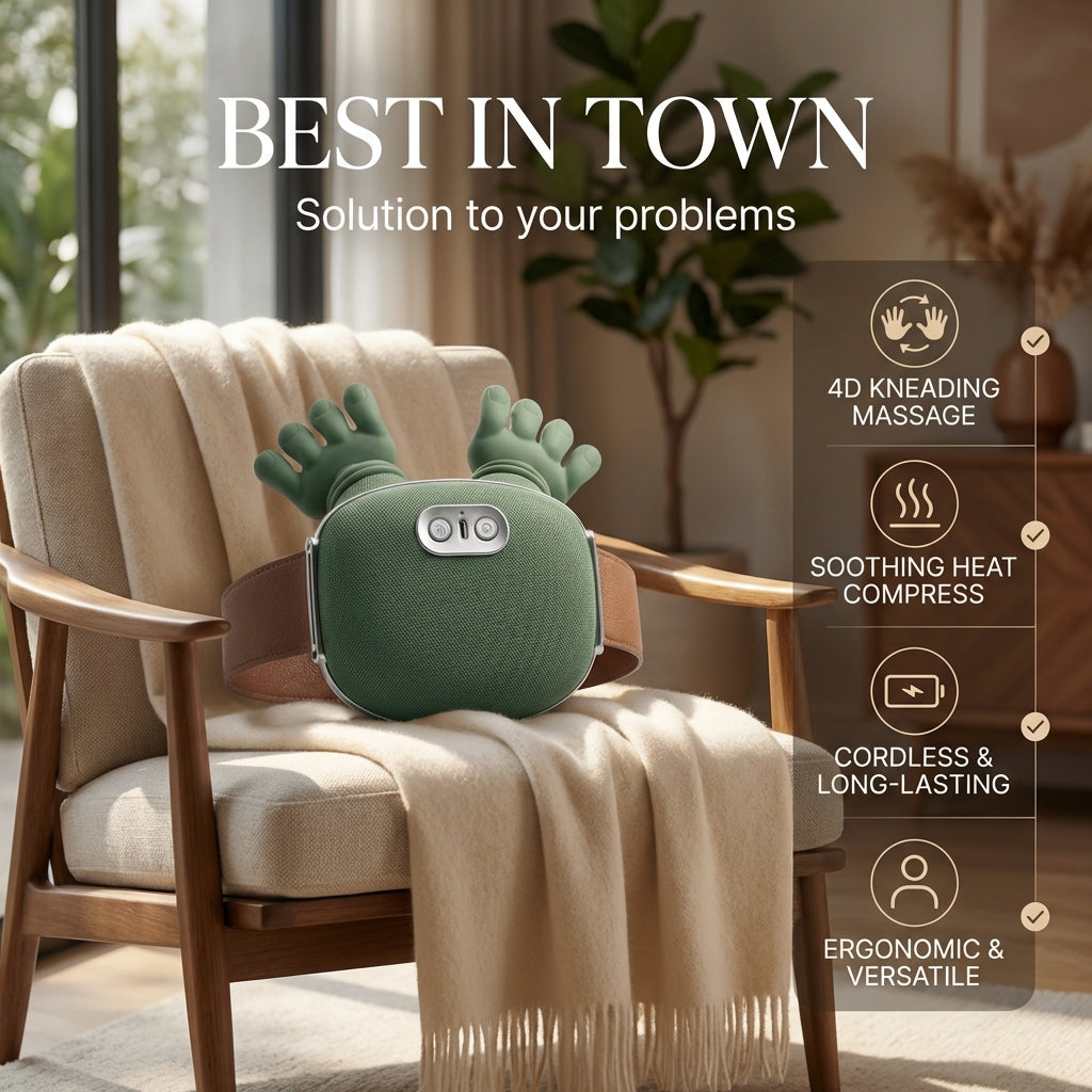 Portable Bionic Heated Neck and Back Massager