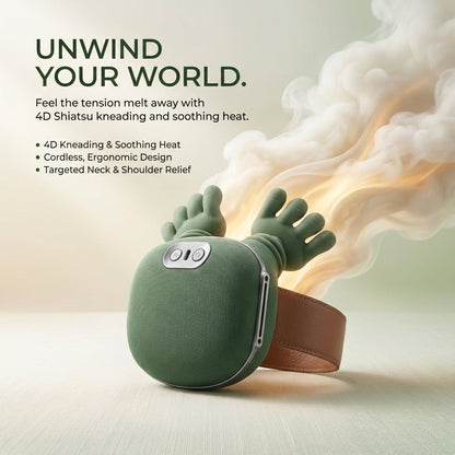 Portable Bionic Heated Neck and Back Massager